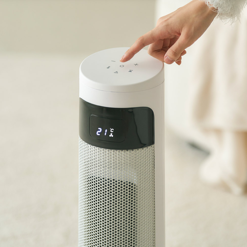 홈리아 가정용 온풍기 전기 사무실 PTC 소형 거실 미니 캠핑 원룸 저전력