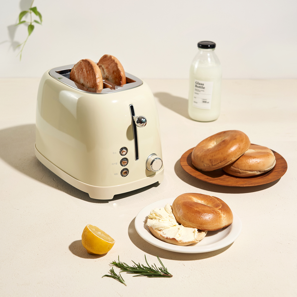 단미 2구 팝업 올스텐 토스트기 토스터기 DA-TO02 (베이지)