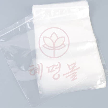 [혜명몰] 비닐백 지퍼타입  인쇄형 이물질방지비닐백 지퍼뺵봉투 과일보관 캐릭터지퍼백