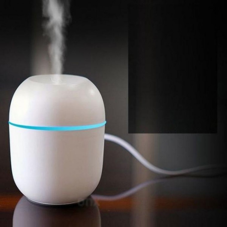 차량 가습기 탁상용 미니 램프 LED 사무실 무드 제습