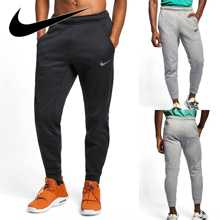 나이키 써마 테이퍼드 플리스 조거 팬츠 남자 기모 트레이닝 바지 932256-010 제품 이미지
