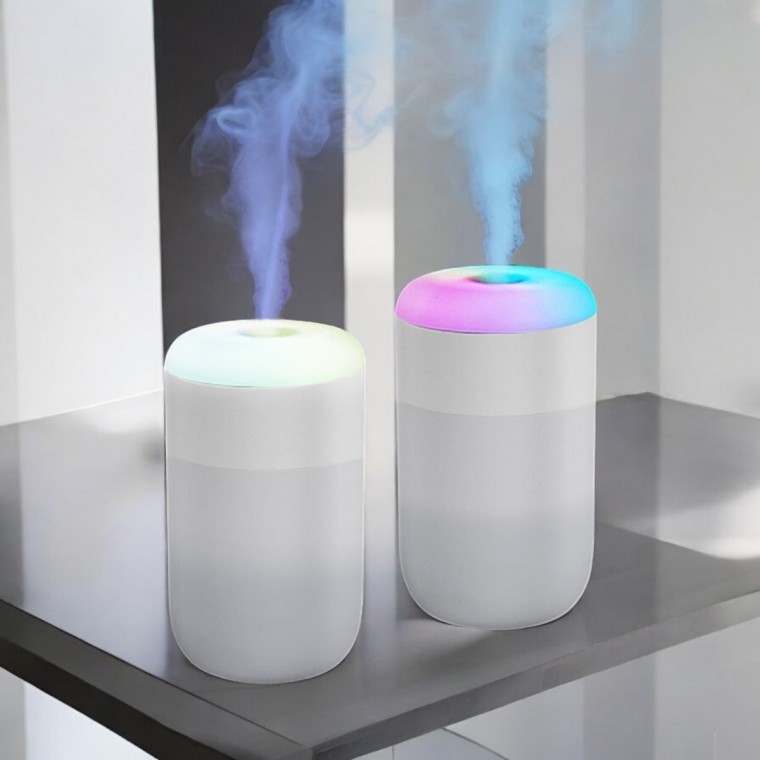 베르 레인보우 가습기 250ml 저소음 LED 무드등가습기 - 메인 이미지