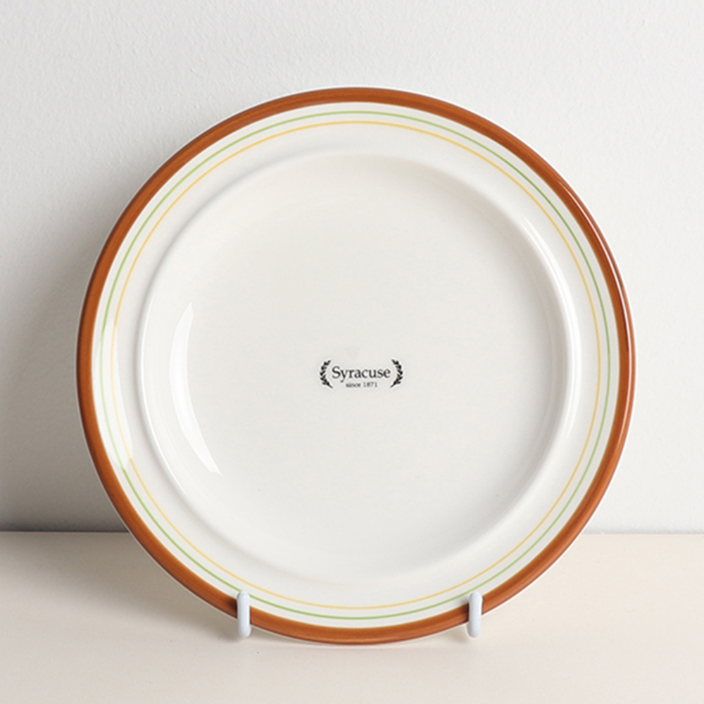 집들이선물 시라쿠스 메이플 플레이팅 접시 1개, 27cm, 코지레드 - 상품 이미지