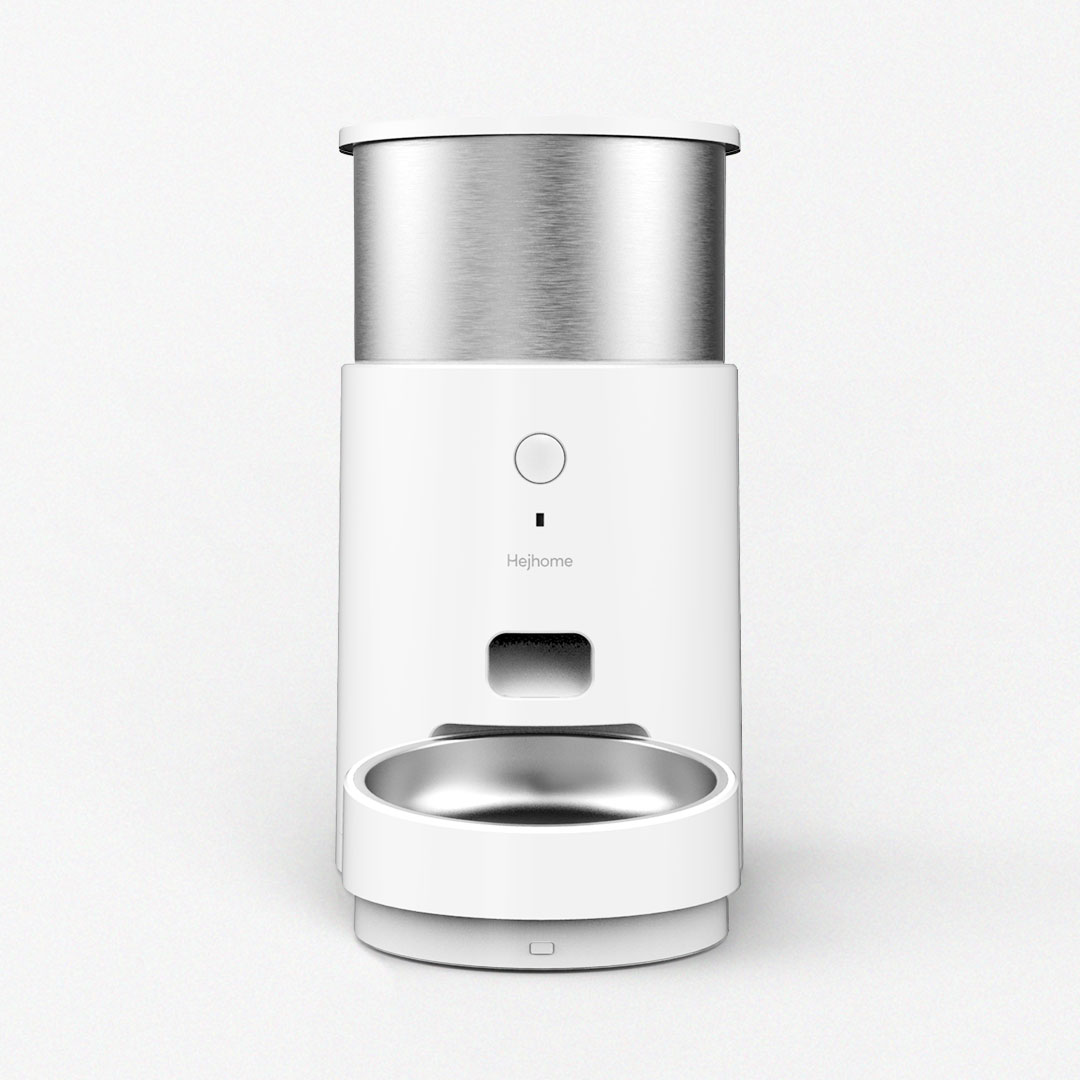 헤이홈 스마트 펫 자동급식기 Care 강아지 고양이 펫급식기 사료급여기 음성