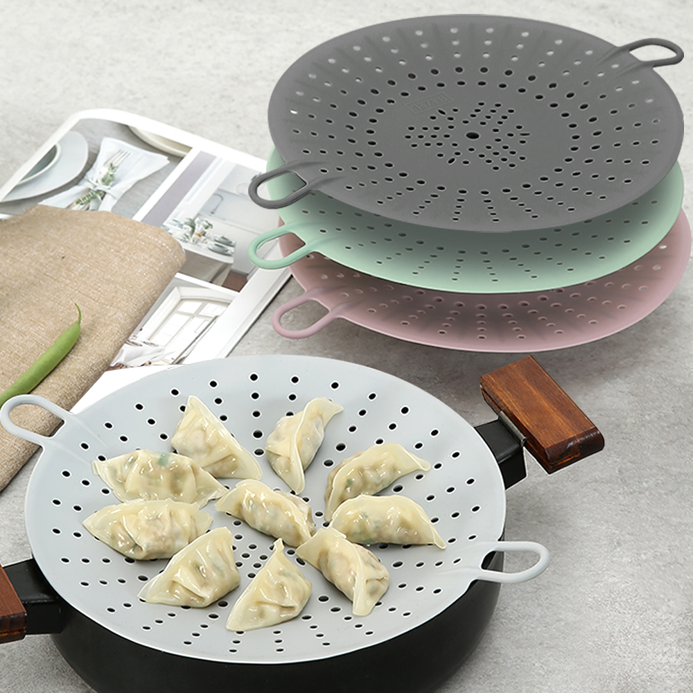 국산 실리콘 찜기 찜판 삼발이 25cm 제품 이미지