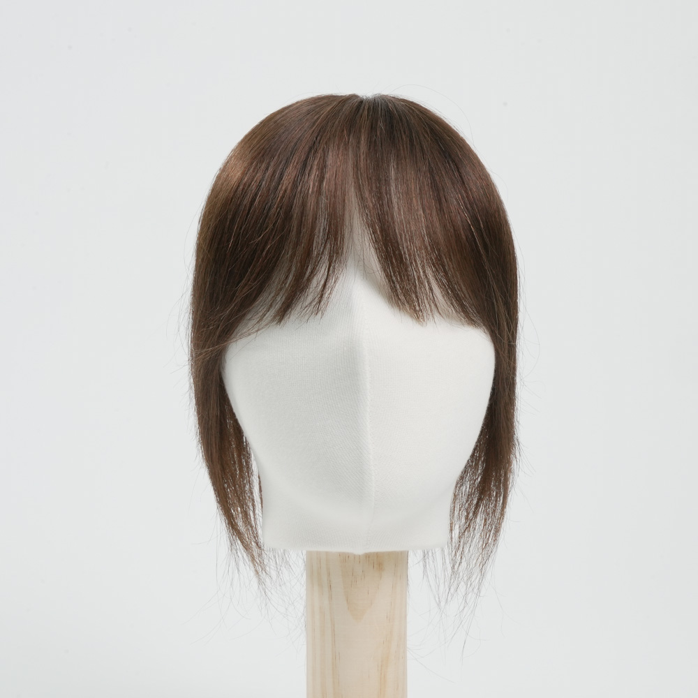 르베르띠 에이바 인모 100% 25cm 앞머리 네추럴 탑커버 시스루뱅 8x12cm 이미지 8