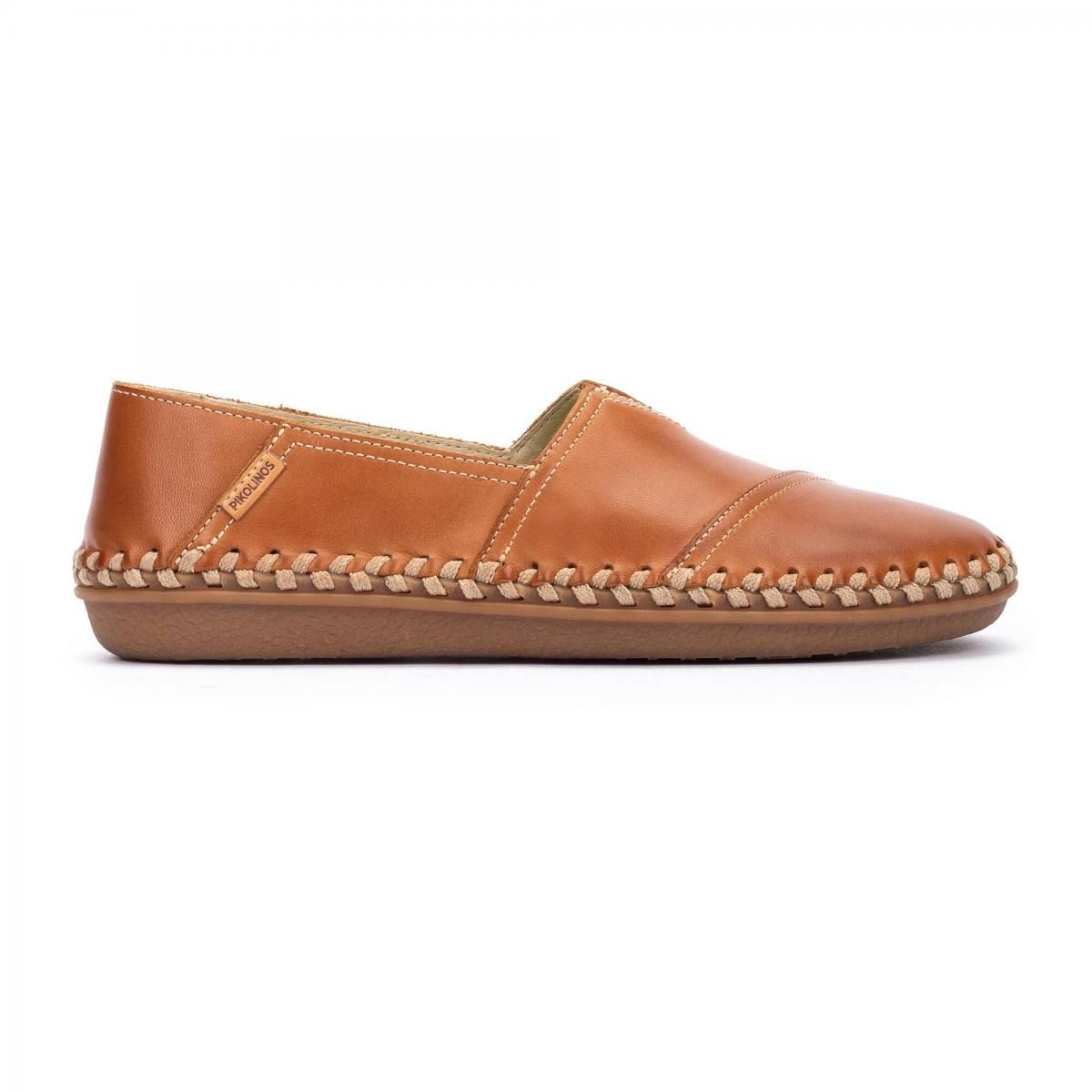 피콜리노스 친환경 레더 컴포트 플랫슈즈 PATERNA U9B-3912 BRANDY - 메인 이미지