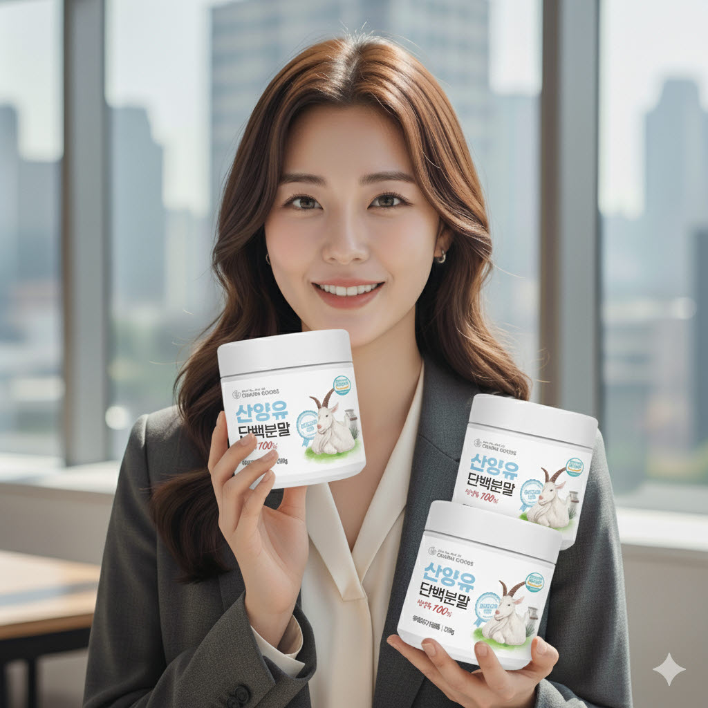 산양유 고품질 단백질 산양유단백분말 200g 3개 - 메인 이미지