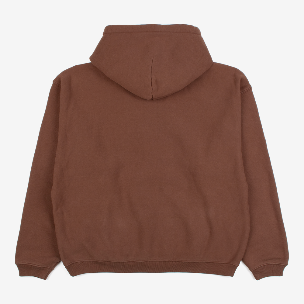 스투시 80 RELAXED HOOD 후드티 118561-BROWN - 상세 이미지 2