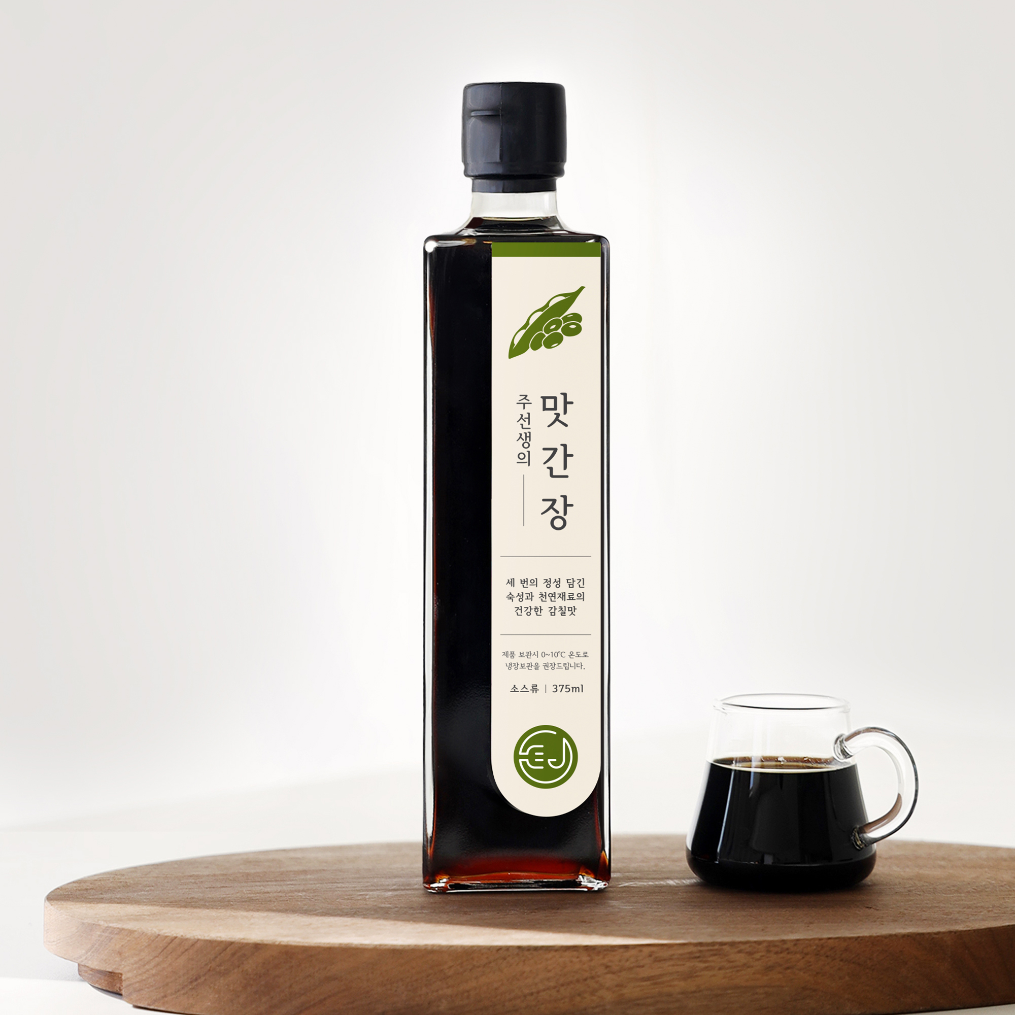 주선생 저염 만능 간장 양조 명인 건강한 맛간장 375ml, 1개 이미지 2