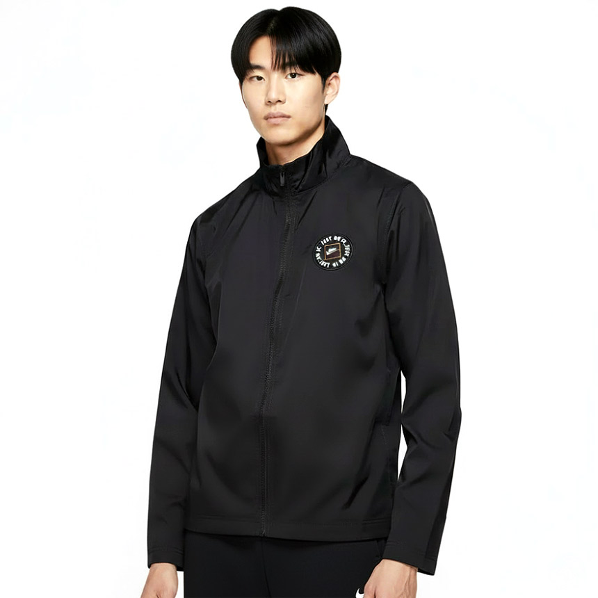 [시즌세일] 나이키 드라이핏 남성 우븐 트레이닝 바람막이 자켓 DA0580-010(블랙), S - 상세 이미지 2