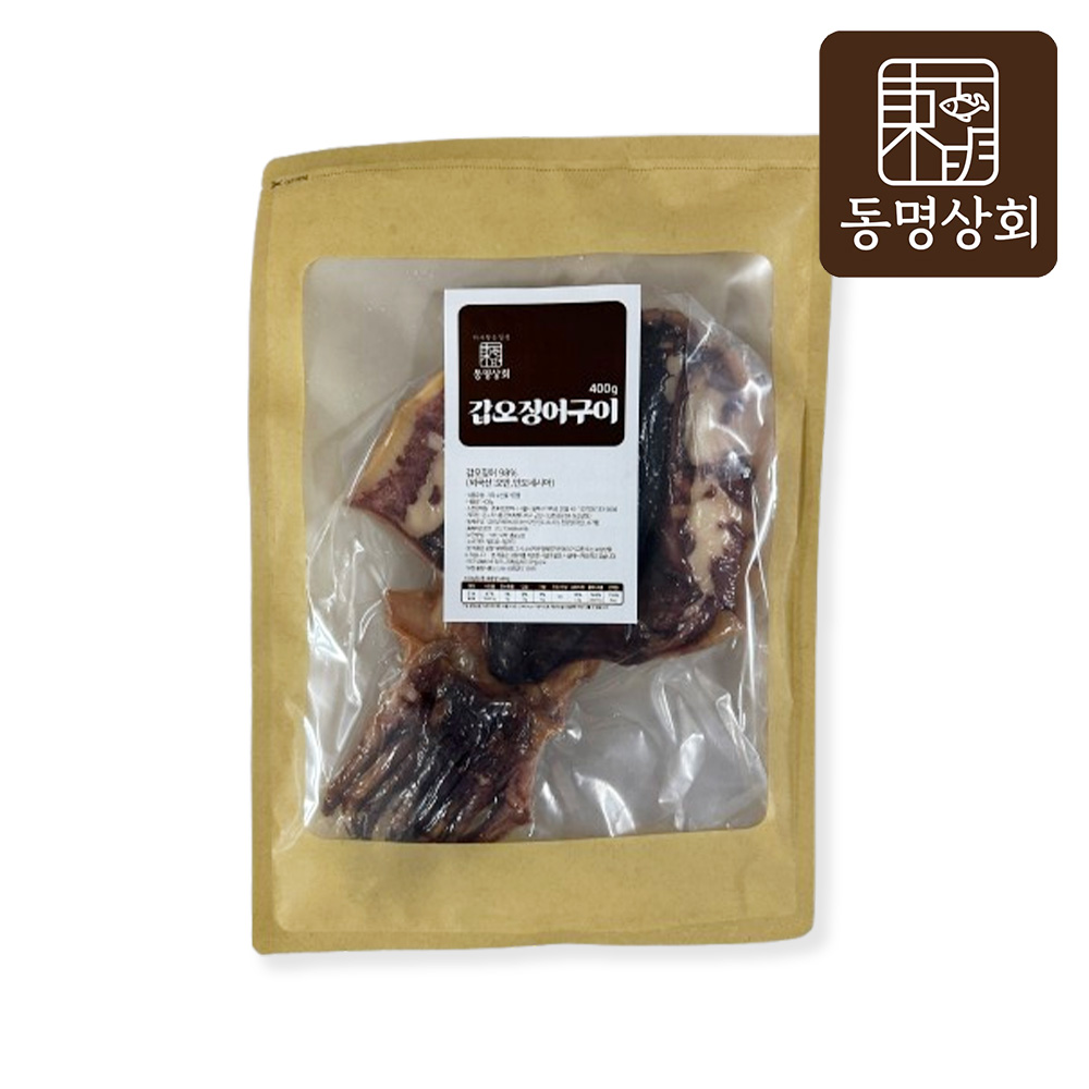 동명상회 구운 반건조 갑오징어 구이 대왕 오징어 1미 400g 500g 이미지 6