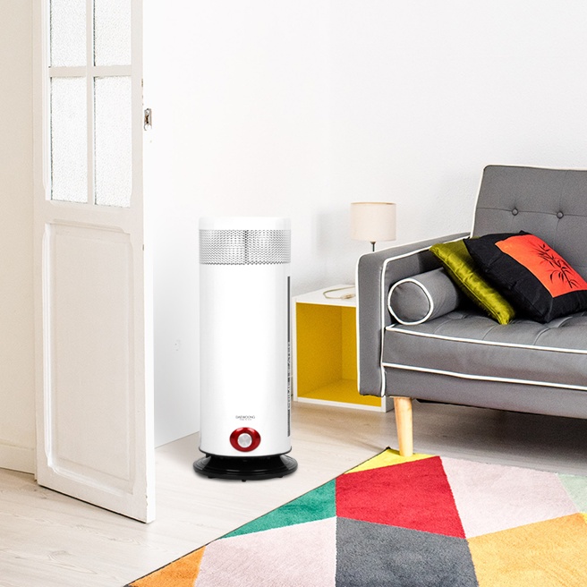 가정용온풍기 소형 캠핑온풍기 거실난방 원통형 미니난로 - 상세 이미지 5