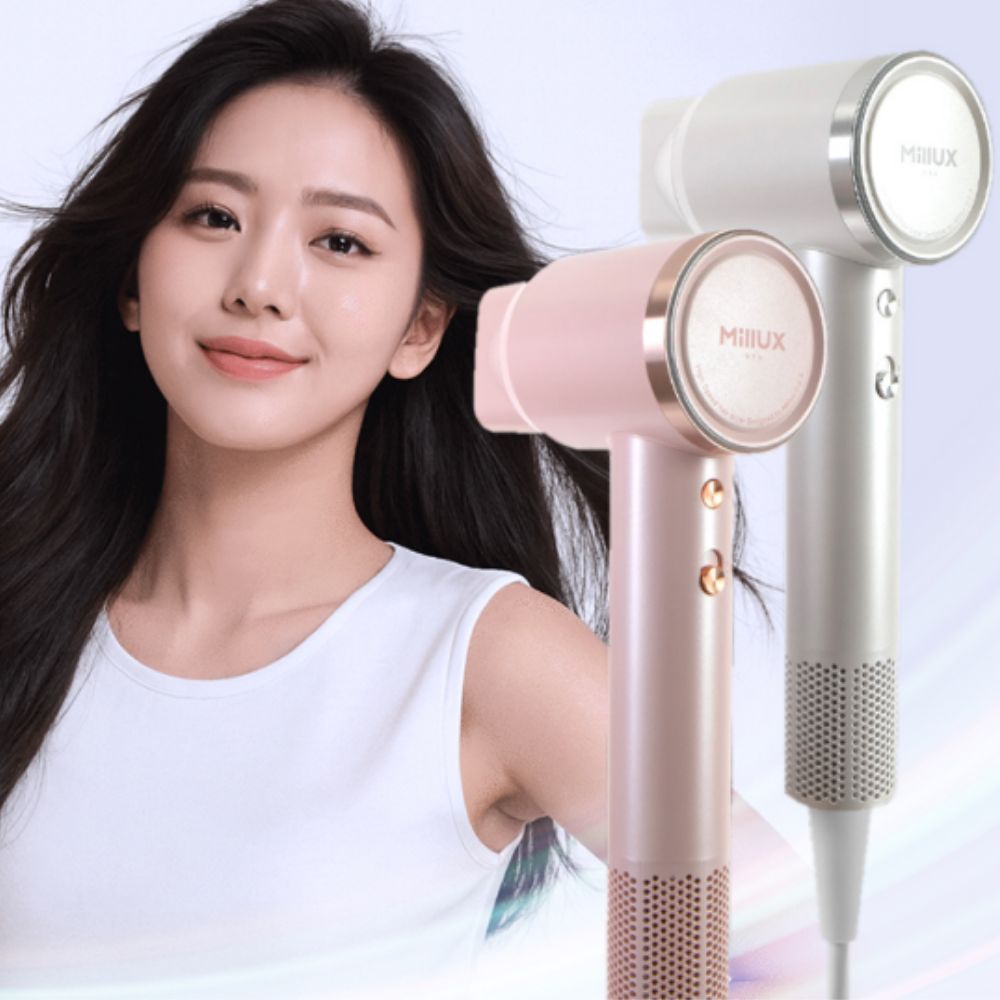 BLDC 항공 헤어 드라이기 가벼운 경량 여행용 미니드라이어 - 상세 이미지 3