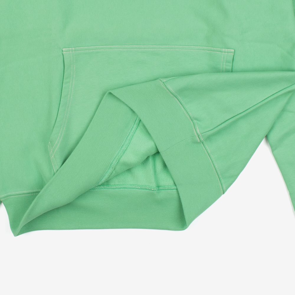 스투시 CONTRAST STITCH LABEL HOOD 후드티 118459-ZEPHYRGREEN