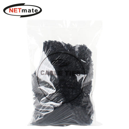 강원전자 넷메이트 2.5x100mm 케이블 타이 (블랙/1000EA) CHS-100KT(BLACK)