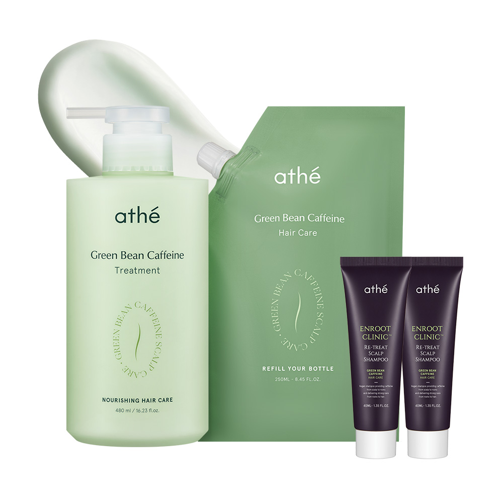 아떼 앤루트 클리닉 비건 트리트먼트 SET (480ml+250ml) - 메인 이미지