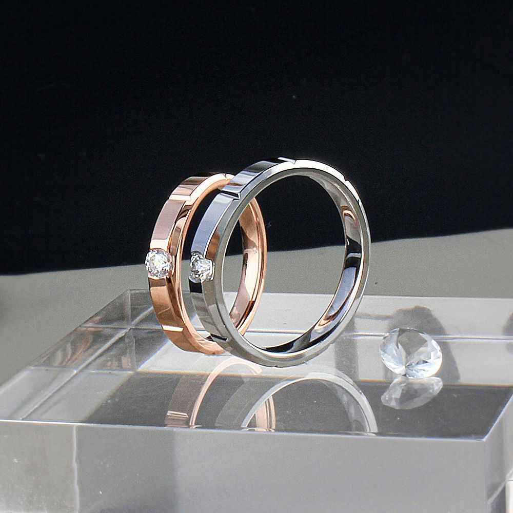 1부 천연 다이아 반지 현대 우신 커플링 라이닝 데일리 기념일 선물 생일