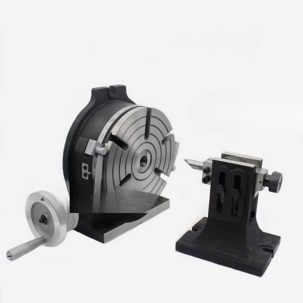 금속가공 회전 클램프 로터리 테이블 고정 작업용 4인치 플레이트 110mm - 상세 이미지 4
