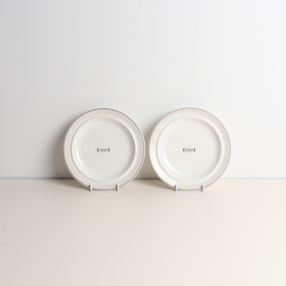 집들이선물 시라쿠스 메이플 플레이팅 접시 2개, 15cm, 코지그레이 - 상품 이미지