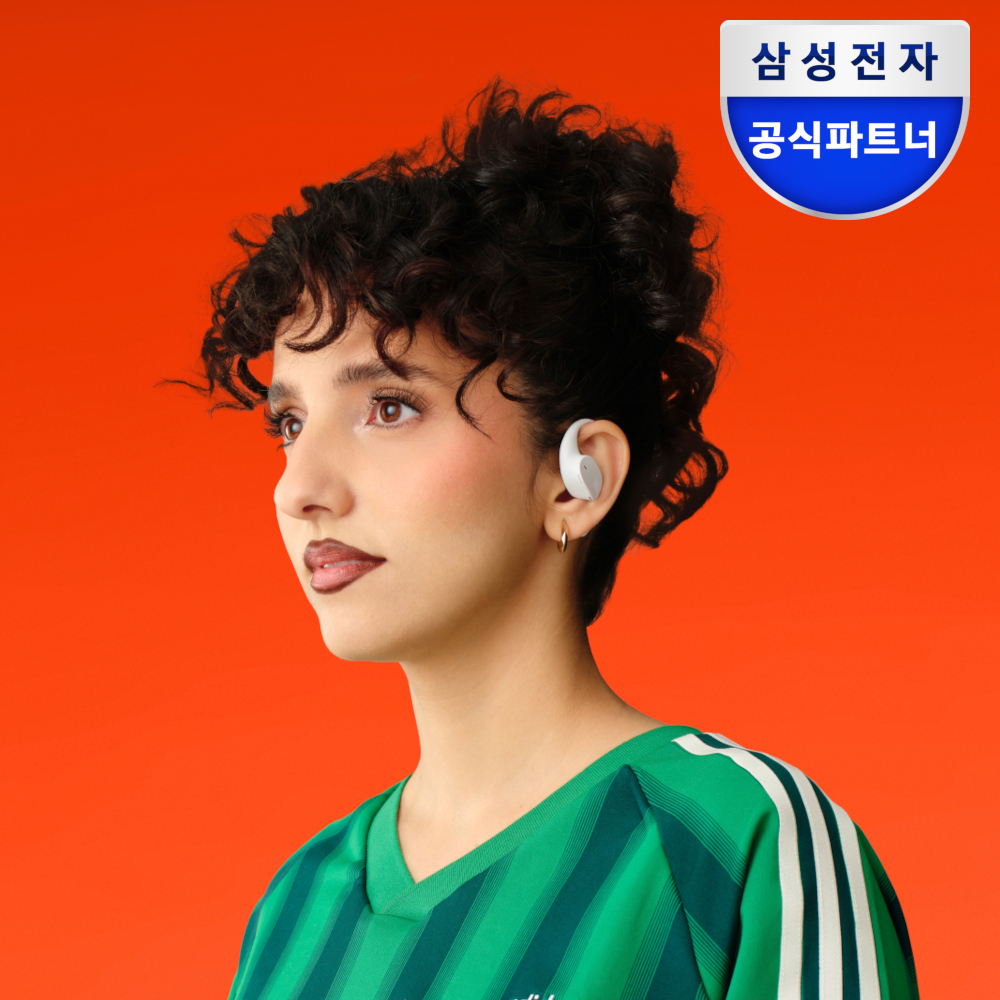 삼성전자 JBL SENSE LITE 블루투스이어폰 오픈형 오픈핏 러닝운동 화이트 - 메인 이미지