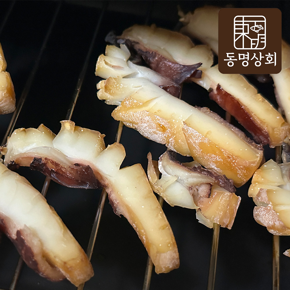 동명상회 구운 반건조 갑오징어 구이 대왕 오징어 1미 400g 500g - 상세 이미지 4