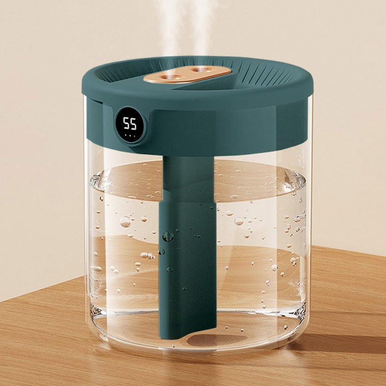 웰스온 사무실 USB 무드등 가습기(그린) (1.3L)