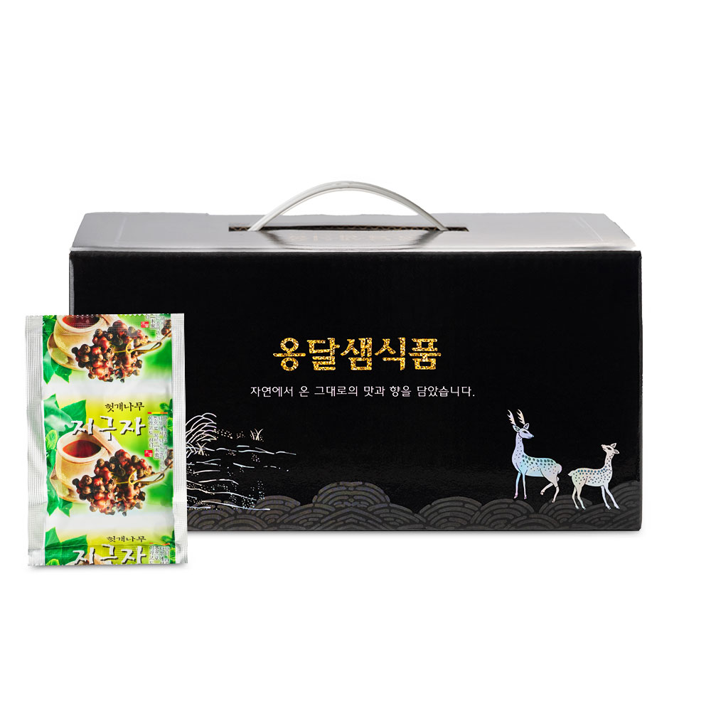 헛개열매즙 100ml 36포 헛개나무 열매 지구자 - 메인 이미지