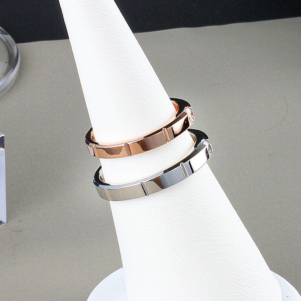 1부 천연 다이아 반지 현대 우신 커플링 라이닝 데일리 기념일 선물 생일