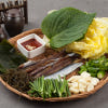 과메기 야채 쌈 사진