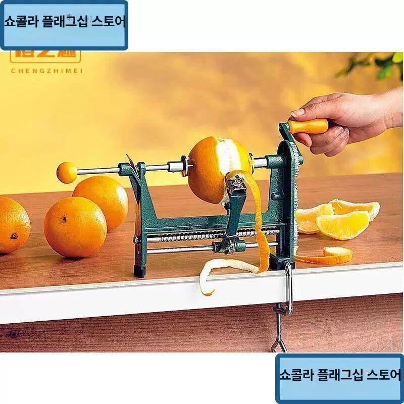 감깍는 기계 오렌지 과수원 대봉 깍는기계 뾰족형 참고 - 상세 이미지 3