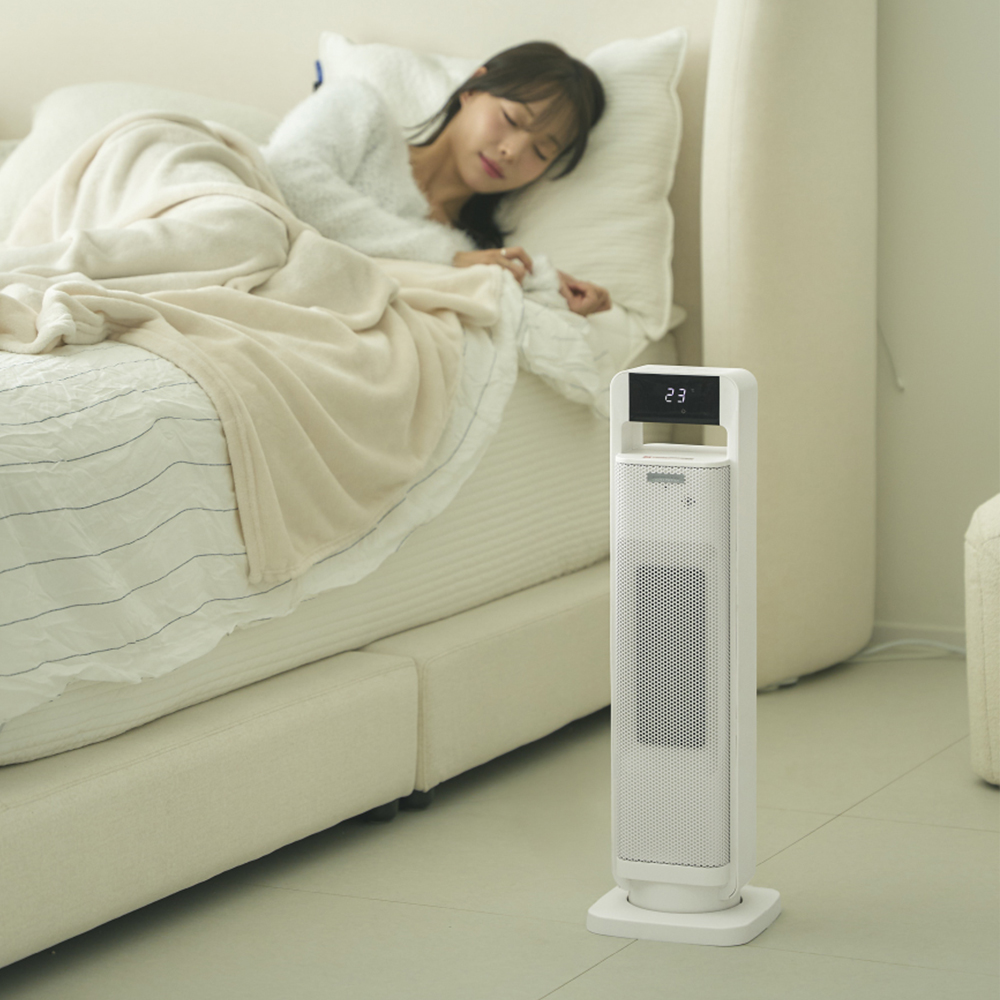 홈리아 온풍기 PTC 가정용 히터 사무실 전기 캠핑 미니 원룸 소형 거실 저전력