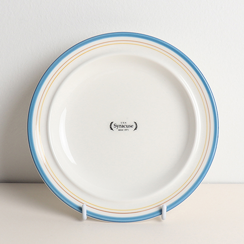 집들이선물 시라쿠스 메이플 플레이팅 접시 1개, 27cm, 코지블루 - 상품 이미지