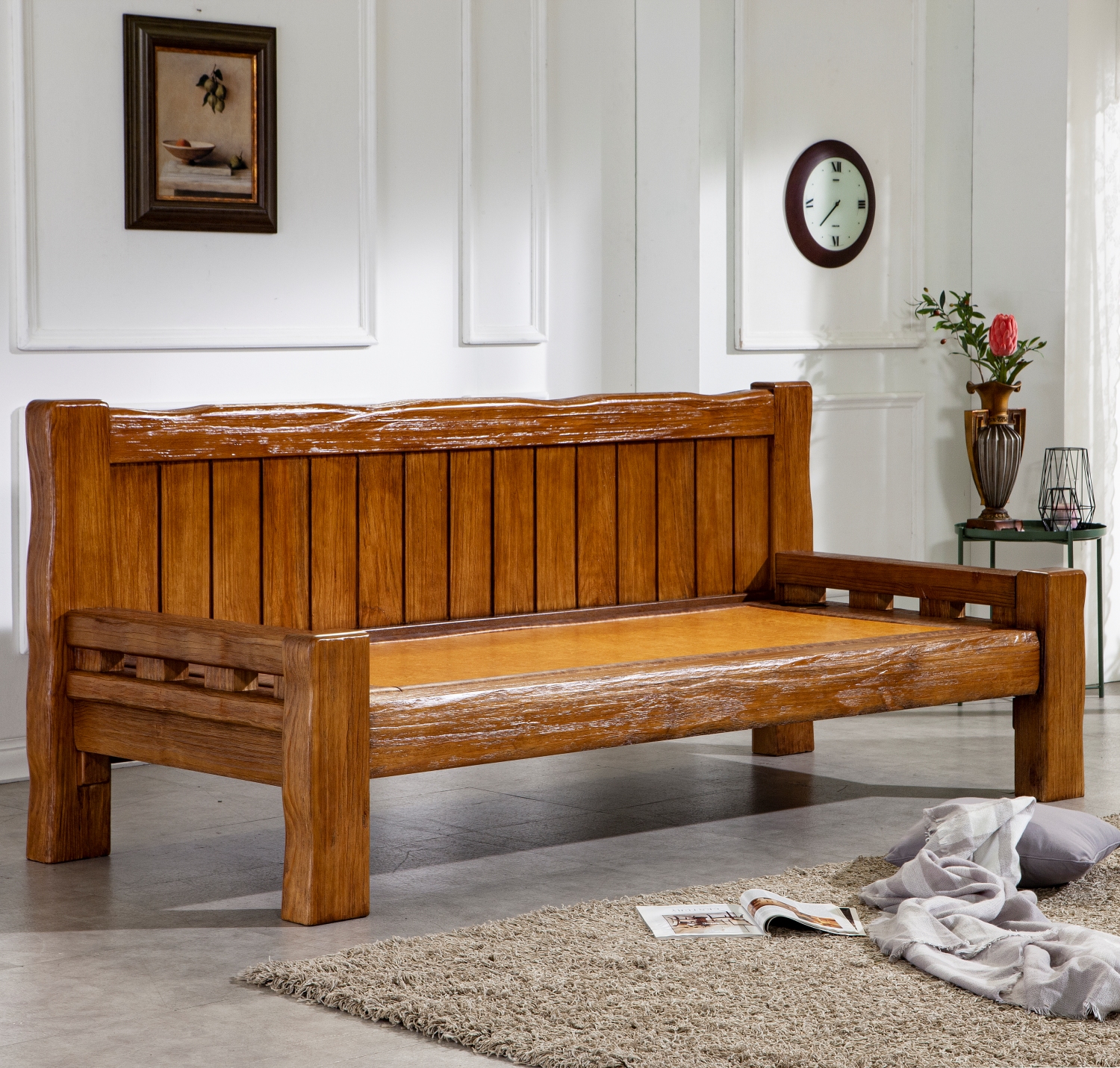 가구일상 085 황토볼 카우치 흙쇼파 황토 온열쇼파