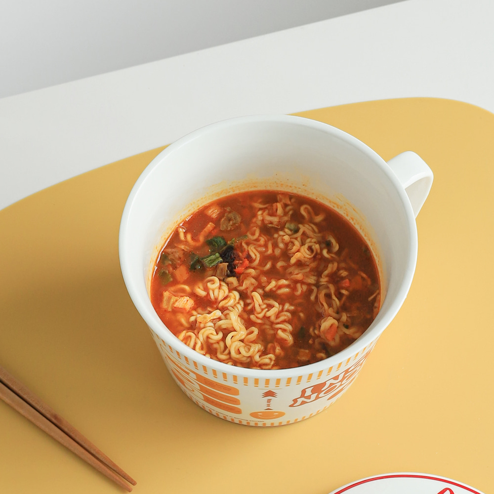 포터리 손잡이 라면기 1000ml 레드 이미지 8