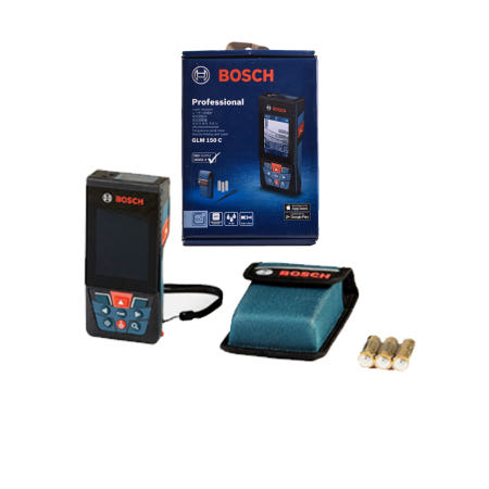 [보상판매] 보쉬 GLM150C 레이저거리측정기 커넥티비티 블루투스