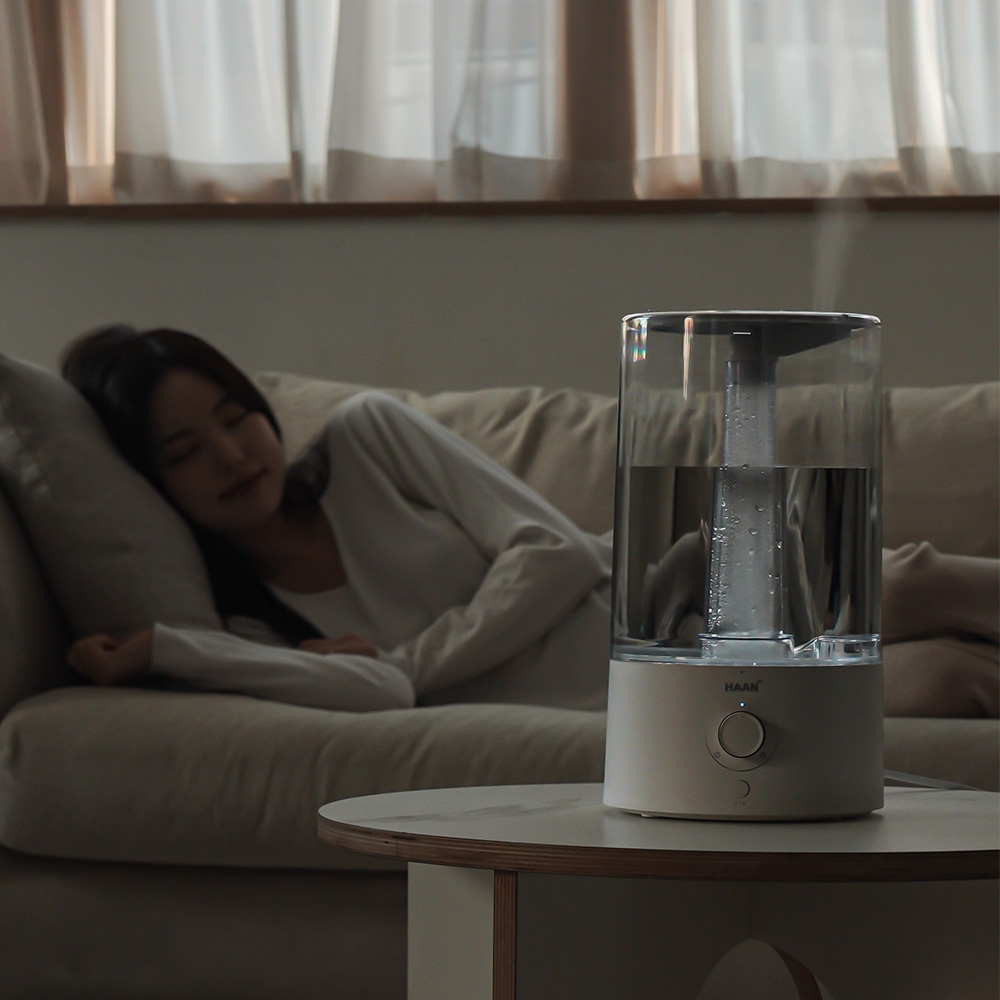 아기 가습기 신생아 5L 복합식가습기 간편세척 무드등 50시간 연속 HD800HM