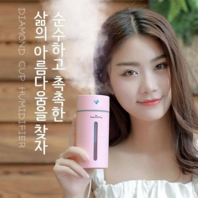 LED무드등 USB가습기 가습기 사무실용 탁상용 - 메인 이미지