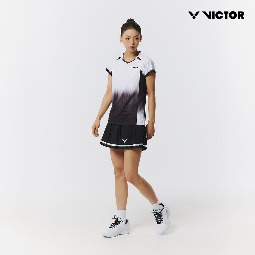 빅터 VICTOR 여성 경기용 2컬러 치마 스커트 K-51300 배드민턴 탁구 스쿼시 스포츠웨어 - 상세 이미지 4