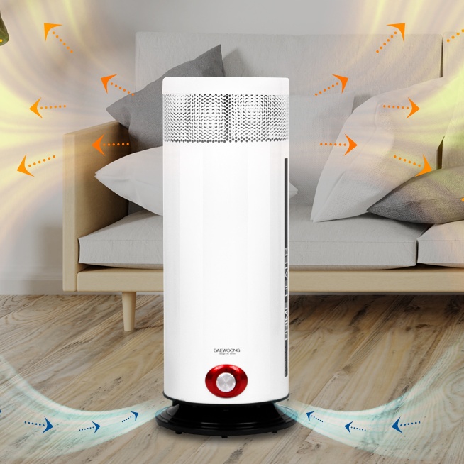 사무실전기온풍기 가정용 소형온열기 거실난방 원룸온풍히터 - 상세 이미지 5