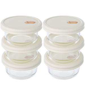 잇센스 전자렌지용 냉동밥 보관용기 소분 360ml 내열유리 6종, 용기+... 실사용 후기 | 효과 있을까? - 상품 이미지 1