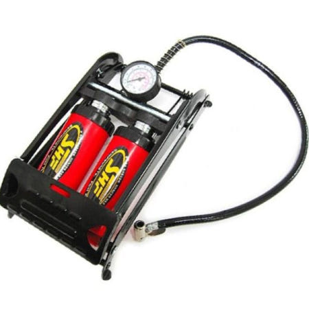 삼흥 쌍발펌프 삼흥 쌍발 발펌프 농기계 자전거 공기주입기 SHF-333