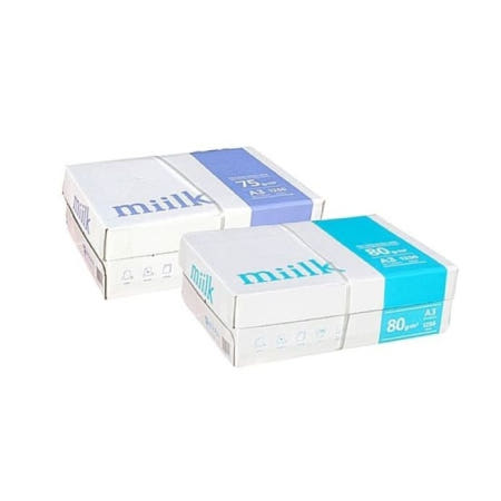 한국제지 밀크 복사지 복사용지 인쇄용지 A4 1팩 500매 80g
