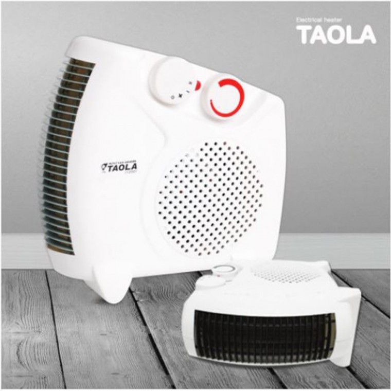 다와 2in1 미니온풍기 FH-2002 순간난방 전기 온풍기 타워형/바닥형 사무실 발 히터 - 상품 이미지