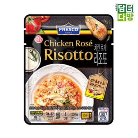 그코 오뚜기 프레스코 치킨 로제 리조또 250g X 5개 리조토 간편식사기타냉동 리소토