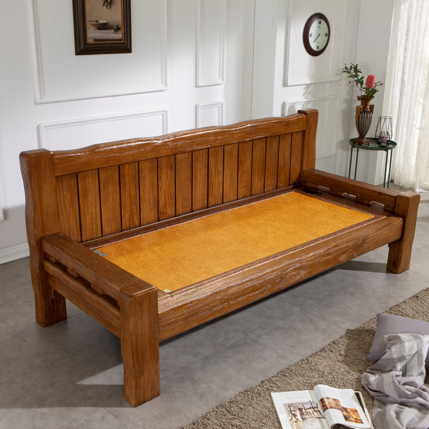 가구일상 085 황토볼 카우치 흙쇼파 황토 온열쇼파