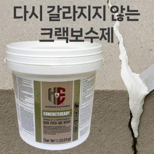 리페어패치 탄성 크랙보수제(1리터)  벽 바닥 타일 방수 균열보수 / 다... 실사용 후기 | 효과 있을까? - 상품 이미지 1