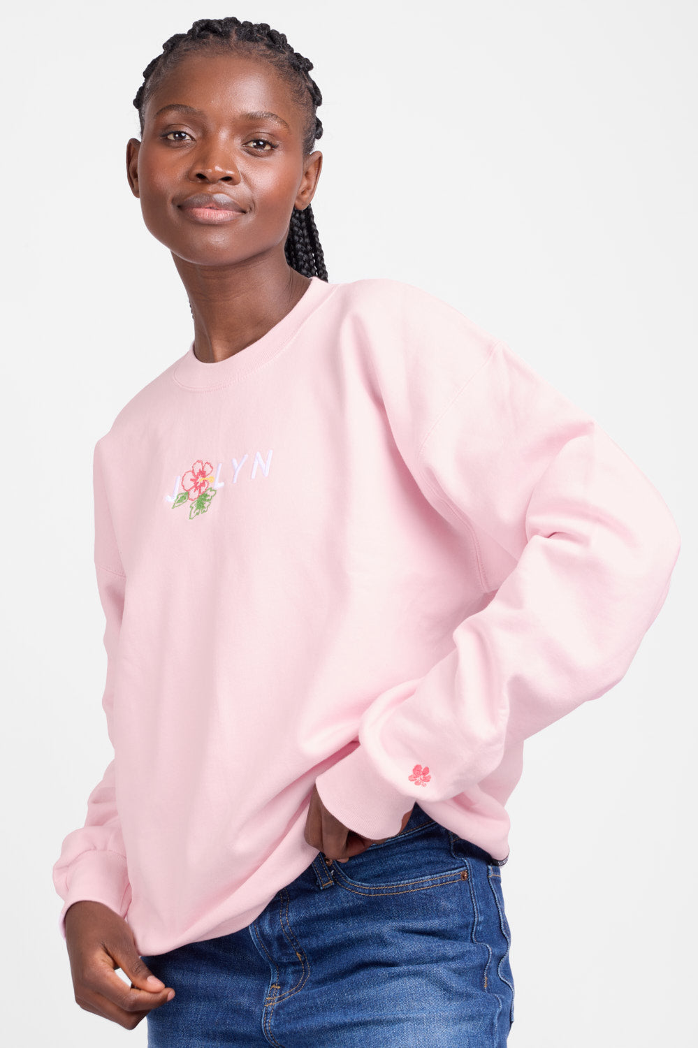 졸린 Roxanne Oversized Fleece Crewneck - 상세 이미지 4
