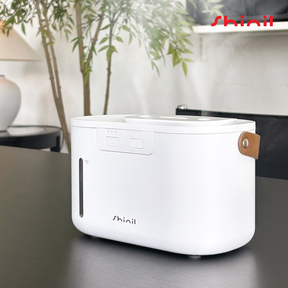 신일 듀얼 미니가습기 초음파 휴대용 무선 사무실 탁상용 통세척 소형 책상 1L SUH-M10BCK