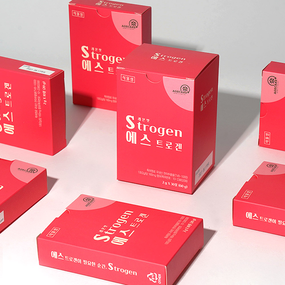 갱년기 여성 호르몬 영양제 에스트로겐 식물성 Strogen 30포, 1개 - 상세 이미지 5